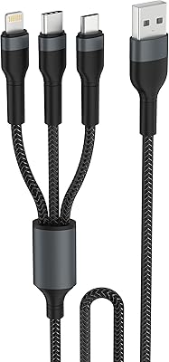 Ultra fast microdigit 3 in 1 - 1 meter data loading cable.. Experience the power of choice with DIAYTAR NIGERIA's vast catalog and affordable 5-8 day delivery.
