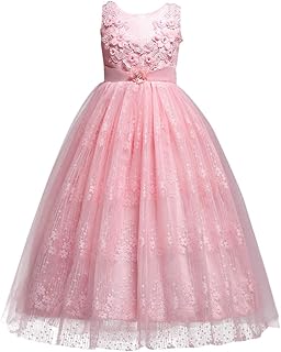 Princess dress for girl for birthday party, vintage floral lace dress and tulle for wedding, evening, dance and promo ball.. Experience the ease of modern shopping with DIAYTAR NIGERIA's diverse marketplace delivered promptly.