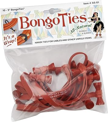 Bongies all red bongo ties a5-01-r ~ pack of 10 ~ practical fasteners for cables and other non-funeral articles.. Experience the power of choice with DIAYTAR NIGERIA's extensive catalog delivered within the week.