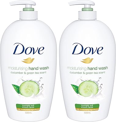 Hand wash Dove Go Fresh Go Fresh Cucumber and green tea with 1⁄4 moisturizer, 500 ml (package of 2).. Shop with ease at DIAYTAR NIGERIA, Nigeria's premier e-commerce platform offering budget-friendly shipping.
