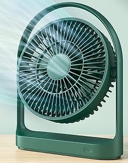 4,000 mAh rechargeable portable desktop fan powered by battery.. Your ideal shopping companion, DIAYTAR NIGERIA offers unmatched variety with delivery within a week.