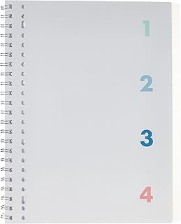 HEMA 4 in 1 white A4 format notebook.. DIAYTAR NIGERIA: Where countless products meet affordable prices and reliable nationwide shipping.