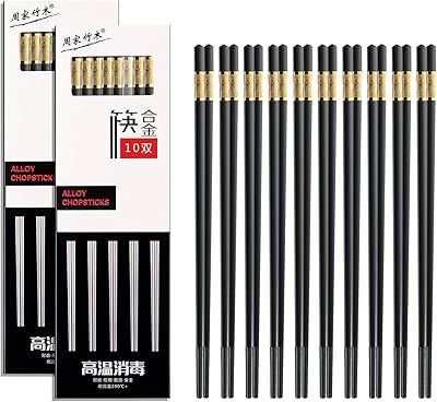 20 pairs (40 pieces) of luxury-elegant reusable-washable wands in the dishwasher and reusable-long non-slip baguettes-for the house, the office, restaurants, meetings, etc... DIAYTAR NIGERIA revolutionizes online retail with our extensive selection and dependable shipping service.
