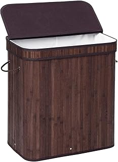 Linen basket with cover, 72 -liter rattan linen basket with removable lining, foldable clothes basket with handlers (brown).. Shop confidently with DIAYTAR NIGERIA's vast product range and budget-friendly nationwide shipping.