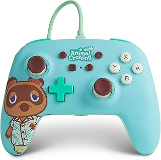 Improved Power -A improved wired controller for Nintendo Switch - Animal Crossing: Tom Nook, Gaming controller, wired video game controller and game controller (Nintendo Switch).. DIAYTAR NIGERIA: Connecting every Nigerian with quality products at prices everyone can afford.