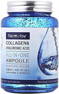 Whitish anti-wrinkle all-in-one ampoule of pharmacy with collagen and hyaluronic acid (250 ml).. DIAYTAR NIGERIA: Your one-stop e-commerce destination with affordable prices and nationwide delivery in 5-8 days.