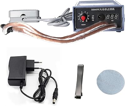High power breading machine 5000W 0-800A, adjustable current for 18650 battery, EU socket.. DIAYTAR NIGERIA brings quality products to every corner of Nigeria at prices everyone can afford.