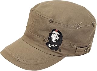 Che Guevara Store The military cap in distress - olive green - with embar & star - medium.. Experience shopping satisfaction with DIAYTAR NIGERIA's vast selection and nationwide delivery service.
