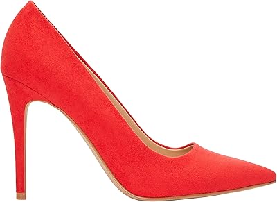 Classic jessel pumps for women - high heeled pumps in imitation leather at pointed end.. Experience the power of choice with DIAYTAR NIGERIA's extensive catalog and reliable delivery service.