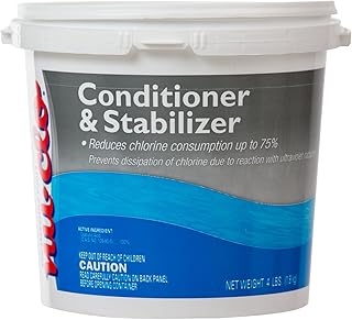 4 LB Conditioner and stabilizers of swimming pool chlorine with cyanuric acid nude-clo 1306.. DIAYTAR NIGERIA delivers what matters - quality, affordability, and prompt nationwide shipping.