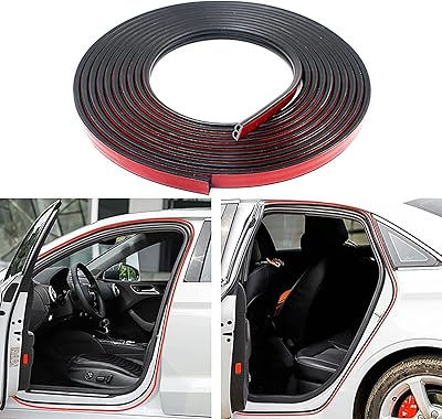 Car door sealing strip in B -shaped 32.8 feet, rubber sealing strip for car, truck, engine, cover (2 rolls of 16.4 feet).. Experience convenient online shopping on DIAYTAR Nigeria — wide selection and affordable delivery.