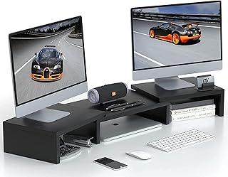 Support for double screen support for multi-angle screen and adjustable length for two desktop screens.. Shop smarter, not harder with DIAYTAR NIGERIA - thousands of products at your fingertips with affordable delivery.