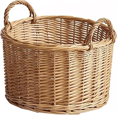 Ymikea picnic basket, rattan storage basket for outdoor snacks, picnic basket, various items, fruit, flowers, bread basket, kitchen organizer, decoration decoration.. Elevate your shopping experience with DIAYTAR NIGERIA's vast catalog and budget-friendly options.