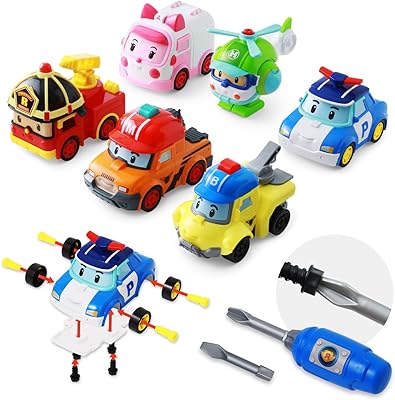 Robocar Polly is a set of car toys to mount yourself made up of 6 technological vehicles, engineering and mathematics to assemble and dismantle for children aged 3 years and over (Poli + Amber + Roy + Hilly + Mark + Bucky).. Discover the convenience of DIAYTAR NIGERIA's vast e-commerce platform with delivery in just 5-8 days.