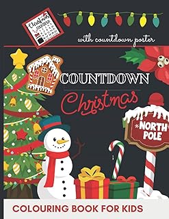 Coloring book with Christmas countdown for children: how many nights until Christmas? Advent calendar for children Coloring book for children with a countdown until Christmas with 25 festive days.. Great finds. Great prices. Fast shipping. That’s DIAYTAR Nigeria.