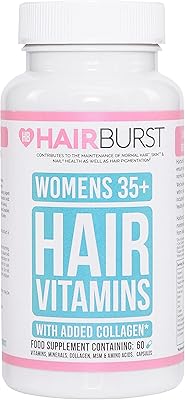 Hairburst hair vitamins for women aged 35 and over with added collagen - with biotin - Nutritional anti -drop for sparse hair - healthy, longer and stronger hair growth - 60 capsules - 30 days of supply.. The best online shopping experience in Nigeria — DIAYTAR delivers it all.