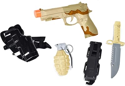 Sunny Days Entertainment Pistol Pistol 5 Military Toys for Children.. DIAYTAR NIGERIA: Where online shopping becomes effortless with budget-friendly nationwide delivery.