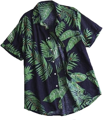 Short sleeve beach shirt for men Hawaiian blouse casual t-shirt floral printed.. DIAYTAR NIGERIA: Where shopping meets satisfaction with affordable prices and reliable 5-8 day shipping.
