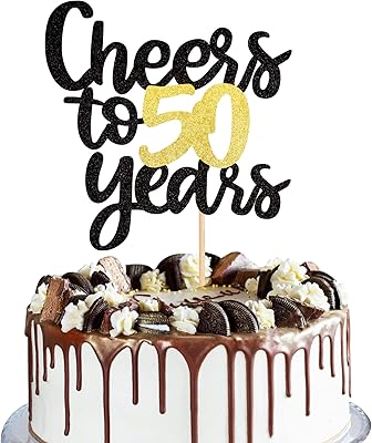 Choice of Sikitsi cake decoration with black and golden glitter ".. Forget the long lines — DIAYTAR Nigeria is always open for shopping.