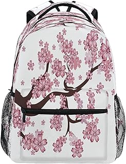 Blooming Sakura Travel Backpack in the shape of a Japanese cherry blossom for laptop, schoolbag for adolescents, men and women.. Shop from our extensive catalog at DIAYTAR NIGERIA and enjoy doorstep delivery in just 5-8 days.