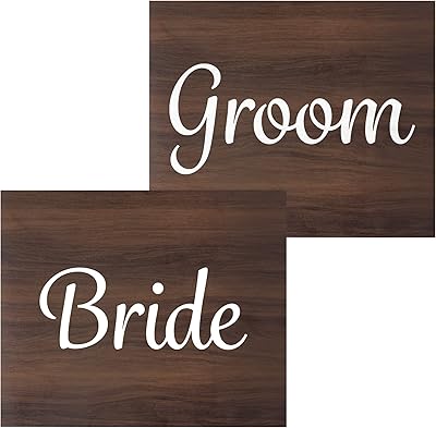 Jennygems Lot of 2 panels for married and married wedding chair.. Your budget-friendly online marketplace, DIAYTAR NIGERIA delivers a world of products in just 5-8 days.