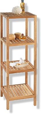 Winco 18618100 Shelf for house and bathroom in Norway walnut wood, 36 x 112 x 36 cm.. DIAYTAR NIGERIA: Putting quality products within reach of every Nigerian through our affordable marketplace.