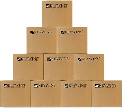 Queens® storage boxes at 3 levels - H35 x L35 x P25 cm Package of 10 with 10 rooms (hanging label) with handles - Cardboard box for transport, shipping and archiving - 100 % recyclable - Brown.. DIAYTAR NIGERIA: Bringing quality products to every Nigerian with affordable nationwide delivery.
