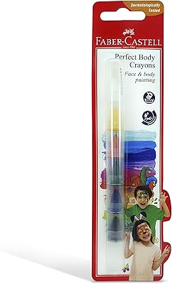 Faber-Castell pencil pencil perfect for the face and body, 6 colors.. Your trusted shopping partner, DIAYTAR NIGERIA offers extensive selection with quick delivery options.