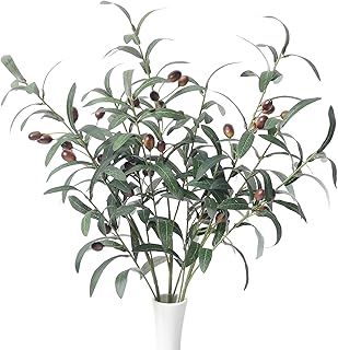 Sz Geas Artificial olive branches for vase and false branches olive stems for vase and false branches of olive (3 branches, 28.7 "/each).. Your digital shopping ally, DIAYTAR NIGERIA offers extensive selection with budget-friendly delivery.