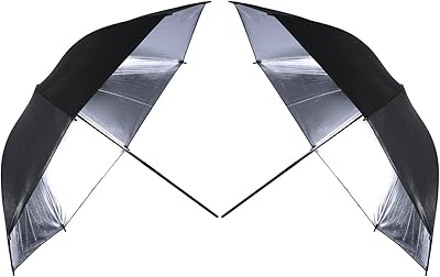 I-winner lighting umbrellas of Soft Professional Photography Studio Transparent Semi-Transparent or Black Gold (Package of 2 33 inch Black and Silver).. DIAYTAR NIGERIA combines affordability with convenience, delivering your purchases within 5-8 days.