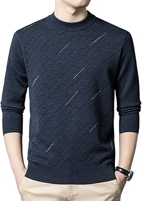 Zurdox Men's sweaters, 100% wool Patinated Wool Pull For Men Large Sweater Fall and Winter Pull Basic Coat (Color: Hortel�, Size: M10).. Navigate through thousands of products at pocket-friendly prices with DIAYTAR NIGERIA's easy-to-use platform.