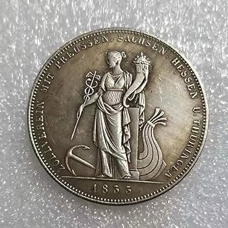 Ancient crafts 1833 German dollars in silver commemorative collection of foreign foreign currency forever #1526.. DIAYTAR NIGERIA: Where shopping is a pleasure with affordable prices and reliable delivery service.