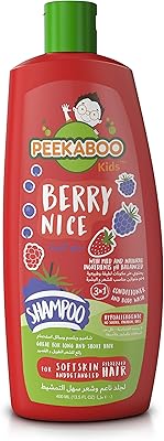 Shampoo, conditioner and body cleaner Peekaboo 3 in 1 for children, Berry Nice, 400 ml.. Embrace the convenience of DIAYTAR NIGERIA with thousands of products at your fingertips, delivered nationwide.