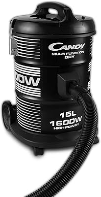 Candy 1600W Drum/Tank, black, plastic tubes, 6m cable, fabric filter, metal tank TDC1600 001.. DIAYTAR NIGERIA connects desire with fulfillment through our affordable e-commerce platform.