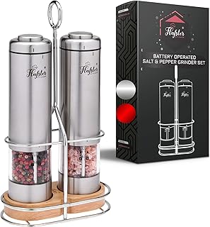 Set of salt and pepper mills operating mill batteries.. Your one-click solution to affordable shopping, DIAYTAR NIGERIA delivers quality products nationwide.