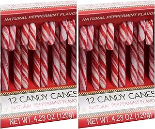 Original candy rods with peppermint, (pack of 2) - (24 canes in total).. Shop across categories with ease at DIAYTAR NIGERIA, delivering affordability within the week.