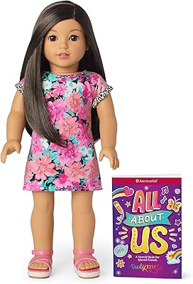 18 -inch 124 "American girl doll with brown eyes and hair.. Need it fast? DIAYTAR Nigeria ships in just 5 to 8 days nationwide.