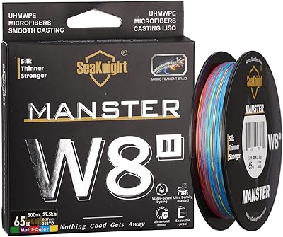 Braided fishing line Sea Knight 8 strands 300m/500m Multifulament fishing line Soft water in salt water for sea fishing 15-100lbs.. Experience the power of choice with DIAYTAR NIGERIA's vast catalog and affordable 5-8 day delivery.
