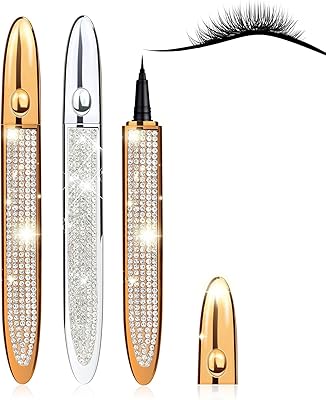 2 lash glue pens, eyeblood eyeline adhesive pen, self-adhesive carrier pen, glue without glue, magnetic liquid liquid pen, eye-linking pen for eye makeup and wearing regular false eyelashes, black and transparent.. Your shopping dreams realized through DIAYTAR NIGERIA's affordable platform with reliable delivery times.