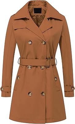 Double buttoning waterproof for women, long coat belted midday with removable hood.. DIAYTAR NIGERIA transforms dreams into deliveries with our affordable prices and 5-8 day shipping.