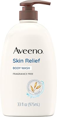 Aveeno Skin relief shower gel without oat perfume to soothe dry and itching skin, soft, without soap or coloring for sensitive skin, 96 ml.. DIAYTAR NIGERIA: Simplifying access to thousands of products with affordable nationwide shipping.