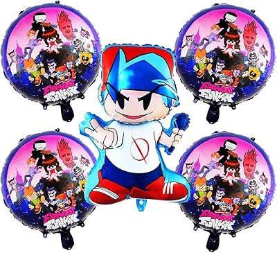 Friday evening funkin balloons, birthday party supplies, 30 inches, aluminum balloons for prenatal party, birthday decorations.. Quality and convenience delivered — shop DIAYTAR Nigeria now.