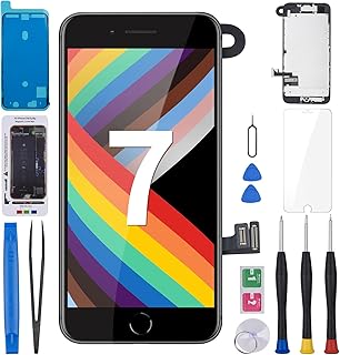 Black replacement screen for iPhone 7 with home button 47.. Your digital shopping companion, DIAYTAR NIGERIA offers unmatched value with nationwide shipping.