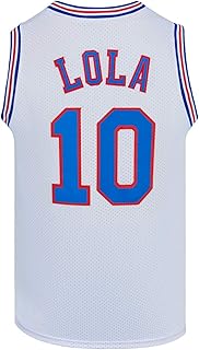 Men's basketball jersey #10 Lola Space Jersey White/Black.. Love deals? DIAYTAR Nigeria has you covered with low prices and fast delivery.