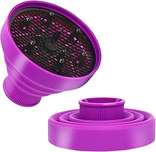 Universal foldable, light, portable and foldable foldable hair diffuser, is suitable for most long, thick and natural wavage dryers.. DIAYTAR NIGERIA: Where convenience meets affordability with delivery across Nigeria in under 8 days.