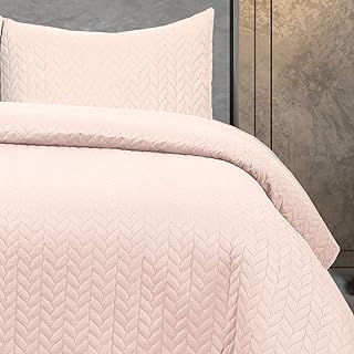Lineen Home - Matelassée Charlotte King Size 245 x 260 cm Matelated bed - Light -matelassed bed set in soft microfiber with 2 pillowcases 50 x 75 cm for all seasons (plush, 245 x 260 cm).. Unlock access to a wide range of products with DIAYTAR NIGERIA's affordable e-commerce platform.