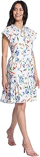Maggie London Dress with Floating sleeve round sleeves and bunk hem for women.. Your shopping needs fulfilled through DIAYTAR NIGERIA's extensive selection and nationwide delivery.