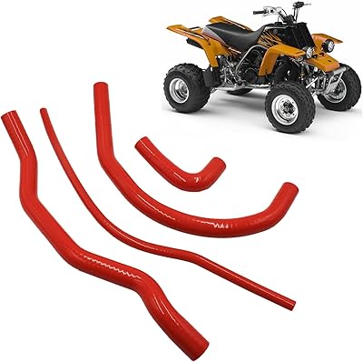 Red Lostar Red Advanced Silicone Radiator Kit for Yamaha YFZ350 Banshee 1987-2006.. DIAYTAR NIGERIA: Your gateway to affordable shopping with thousands of products delivered nationwide.