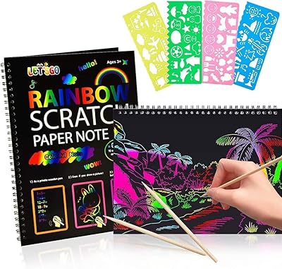2 x Primify scratch paper book | set of books.. DIAYTAR NIGERIA redefines convenience with our diverse marketplace and affordable nationwide shipping.