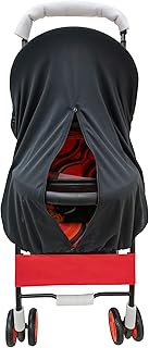 Sun visor for stroller against uv rays and sleep adapted universally to strollers